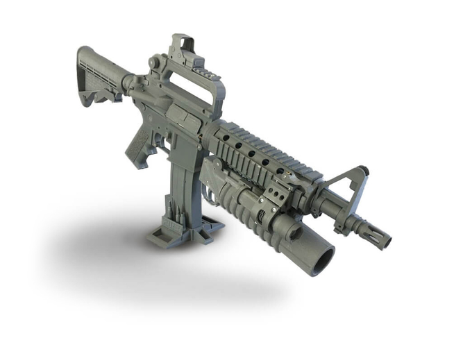 M4A1 AR15 CQBR 3D Print 251242