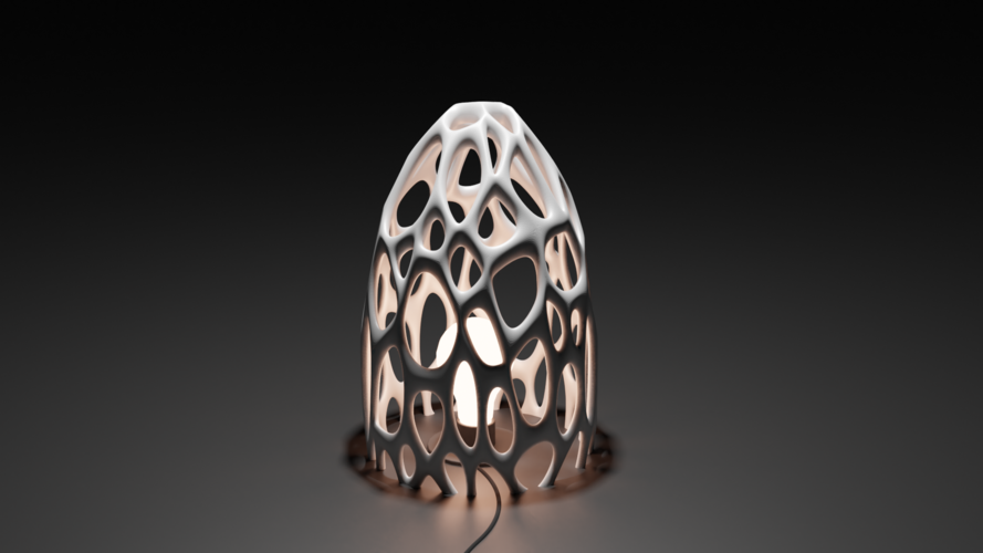 Lamp Frame : The Nest 3D Print 251263