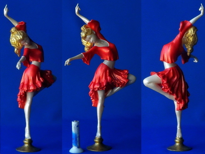 Three Ballerinas 3D Print 251297
