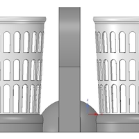 brush holder comb standTooth ToothBrush pen 3D print model - Thumbnail 10