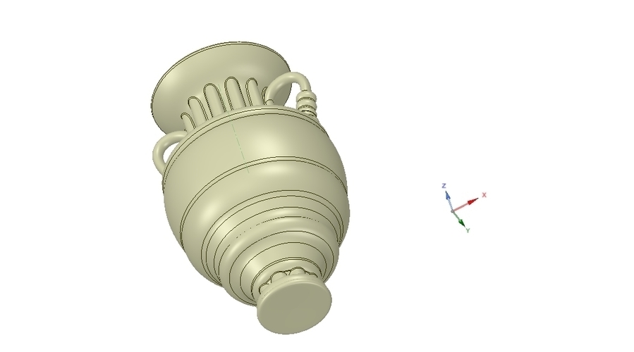 amphora cup vessel for dust 3D Print 251342