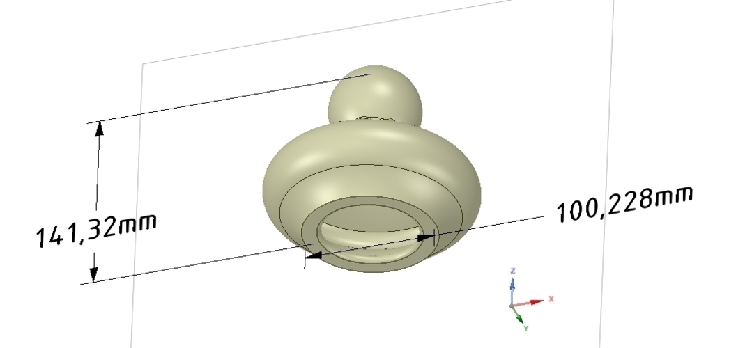 amphora cup vessel for dust 3D Print 251348