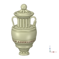 amphora cup vessel for dust - Thumbnail 14