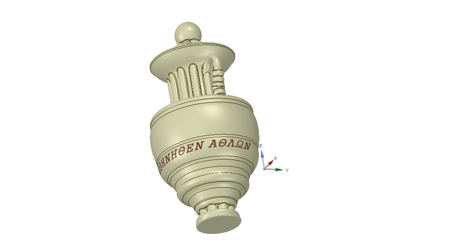 amphora cup vessel for dust 3D Print 251356
