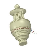 amphora cup vessel for dust - Thumbnail 16
