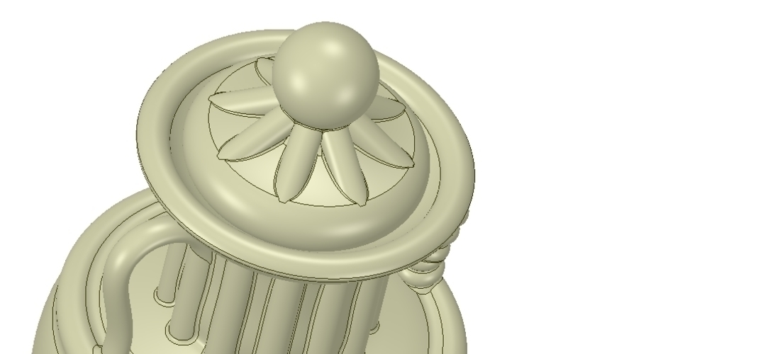 amphora cup vessel for dust 3D Print 251359