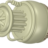 amphora cup vessel for dust - Thumbnail 21