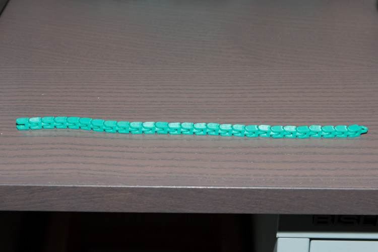 Self-hinged bracelet 3D Print 25145
