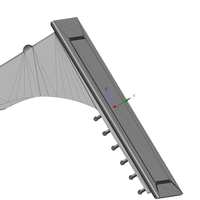CROSSBOW mount bow and arrow holder suspension 3d print - Thumbnail 9