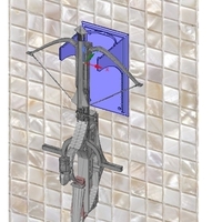 CROSSBOW mount bow and arrow holder suspension 3d print - Thumbnail 14