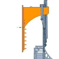 CROSSBOW mount bow and arrow holder suspension 3d print - Thumbnail 21