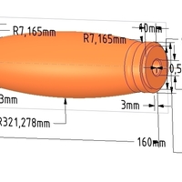 door knob 3D model ready printing and cnc-made - Thumbnail 8