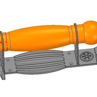 door knob 3D model ready printing and cnc-made - Thumbnail 11