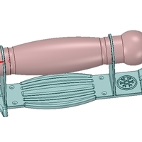 door knob 3D model ready printing and cnc-made - Thumbnail 20