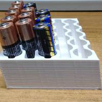 AA 23 Battery holder for desk or wall mount. - Thumbnail 3