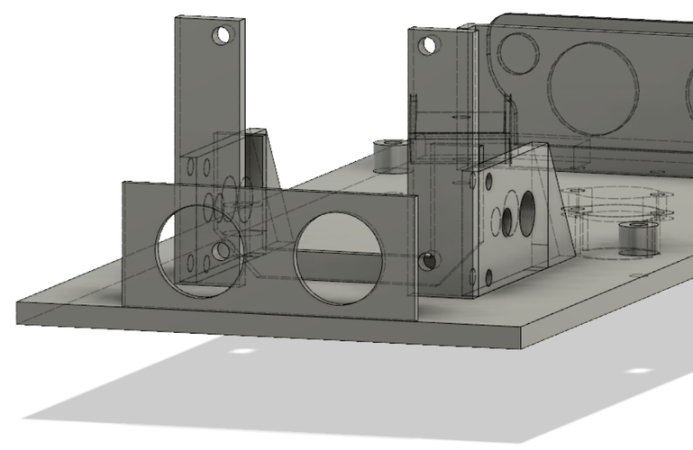 Car Frame 1 (Robot car experimenting) 3D Print 251528