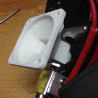TAZ hexagon Hotend 40mm Fan Mount - Thumbnail 3
