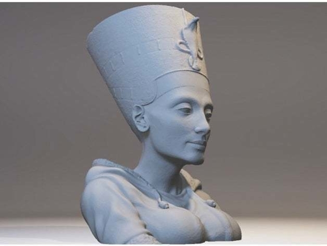 21st Century Nefertiti Bust 3D Print 251645
