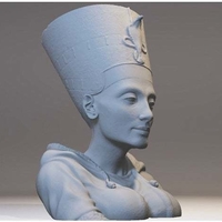 Small 21st Century Nefertiti Bust 3D Printing 251645