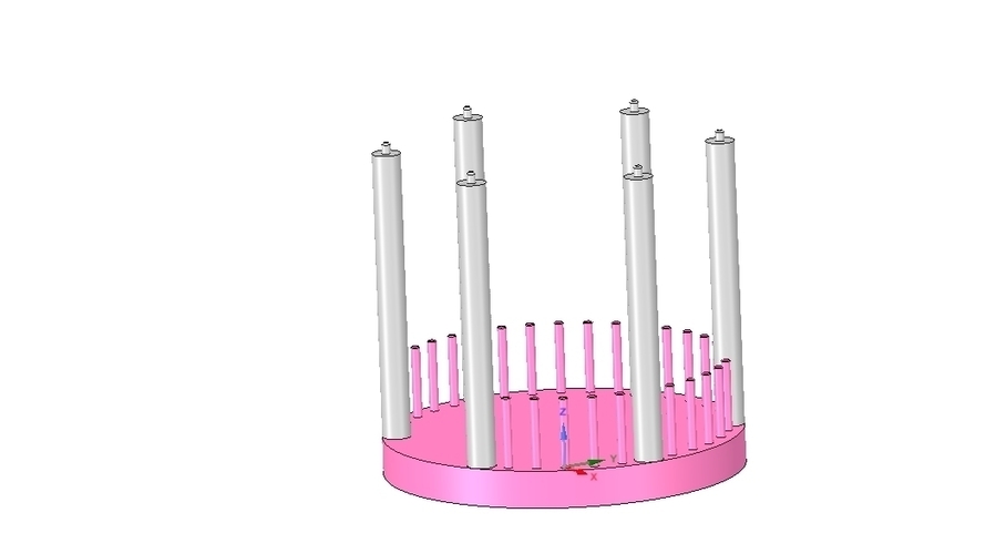 Rotunda arbor terrace for 3D printing and assembly 3D Print 251669