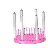 Rotunda arbor terrace for 3D printing and assembly - Thumbnail 20