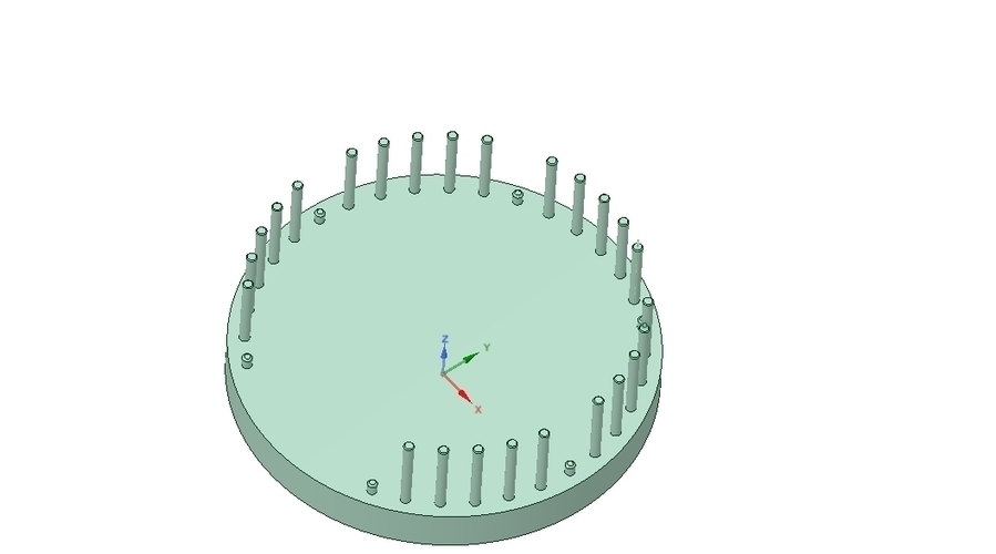 Rotunda arbor terrace for 3D printing and assembly 3D Print 251671