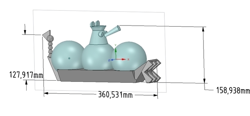 Losharik Top Secret Children's Toy 3D Printing