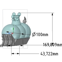 Losharik Top Secret Children's Toy 3D Printing - Thumbnail 7