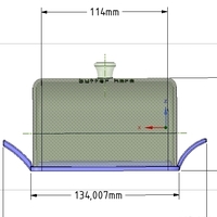 Oiler cup pot oil tray cheese 3d print - Thumbnail 3