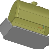 Oiler cup pot oil tray cheese 3d print - Thumbnail 20
