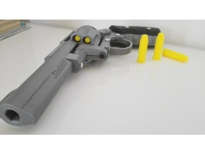 3d printed prop gun stl file