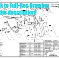 Prop Gun | Revolver - Single Action - Thumbnail 5