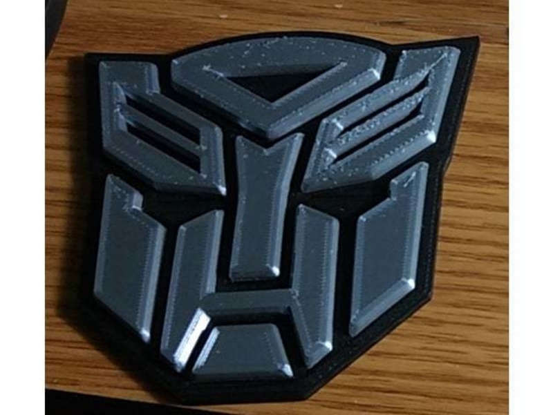 Autobot logo 2 pieces