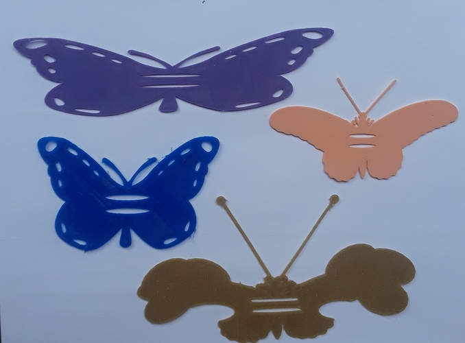 Butterfly Fun 3D Print 251827