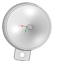 funnel with large waste protection 3d-print model  - Thumbnail 9