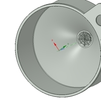 Professional funnel with waste protection 3d-print model  - Thumbnail 4