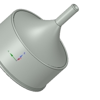 Professional funnel with waste protection 3d-print model  - Thumbnail 9