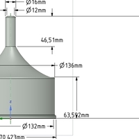Professional funnel with waste protection 3d-print model  - Thumbnail 15
