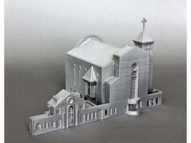 Suseo Cathedral 3D Print 252049