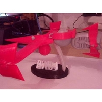 Small SwordFish Stand 3D Printing 252053