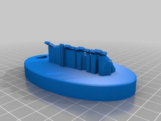 SwordFish Stand 3D Print 252055