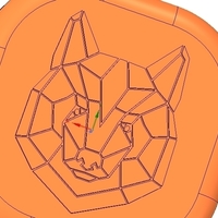 custom-made furniture handle knob 3d-print w bear - Thumbnail 16