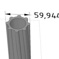 custom-made baluster pillar stairs handle 3d-print cnc - Thumbnail 8