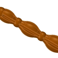 custom-made baluster pillar stairs handle 3d-print cnc Star Wars - Thumbnail 7