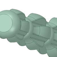 custom-made baluster pillar stairs handle 3d-print cnc Star Wars - Thumbnail 9