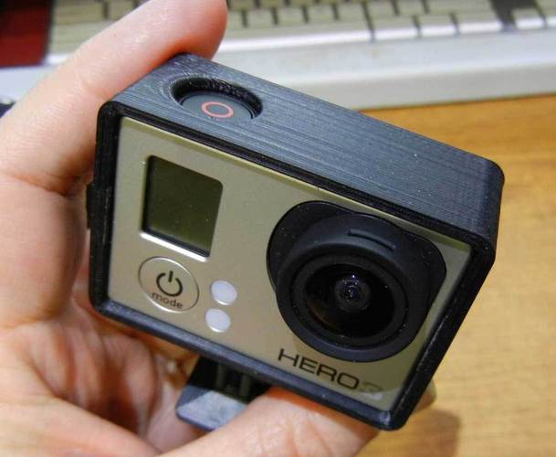 GoPro Hero3 minimal case 3D Print 25227