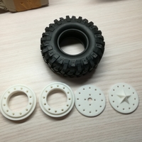 1.9 inches wheel hub of 1/10 rc  - Thumbnail 1