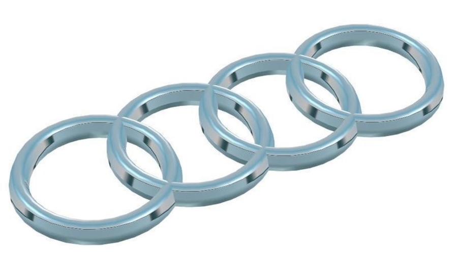 Logo Audi 3D Print 252369