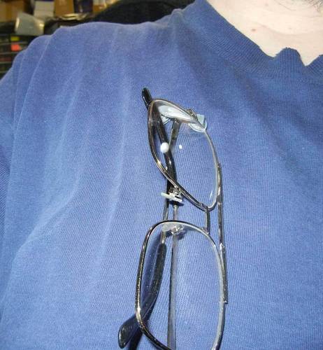 Eye Glasses Shirt clip 3D Print 25242