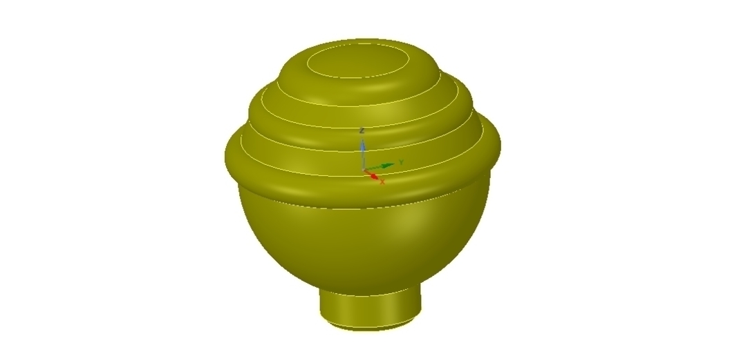 simple-made furniture handle knob v1 3d-print and cnc 3D Print 252650